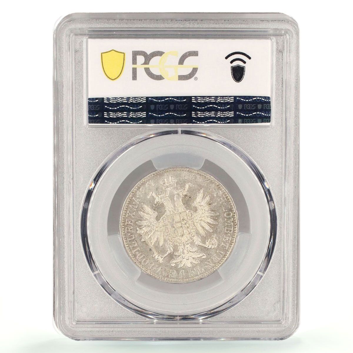 アトリア 1 フローリン フランツ ヨーゼフ 世 貨幣 KM 2219 MS 62 PCGS 銀貨 1861 A