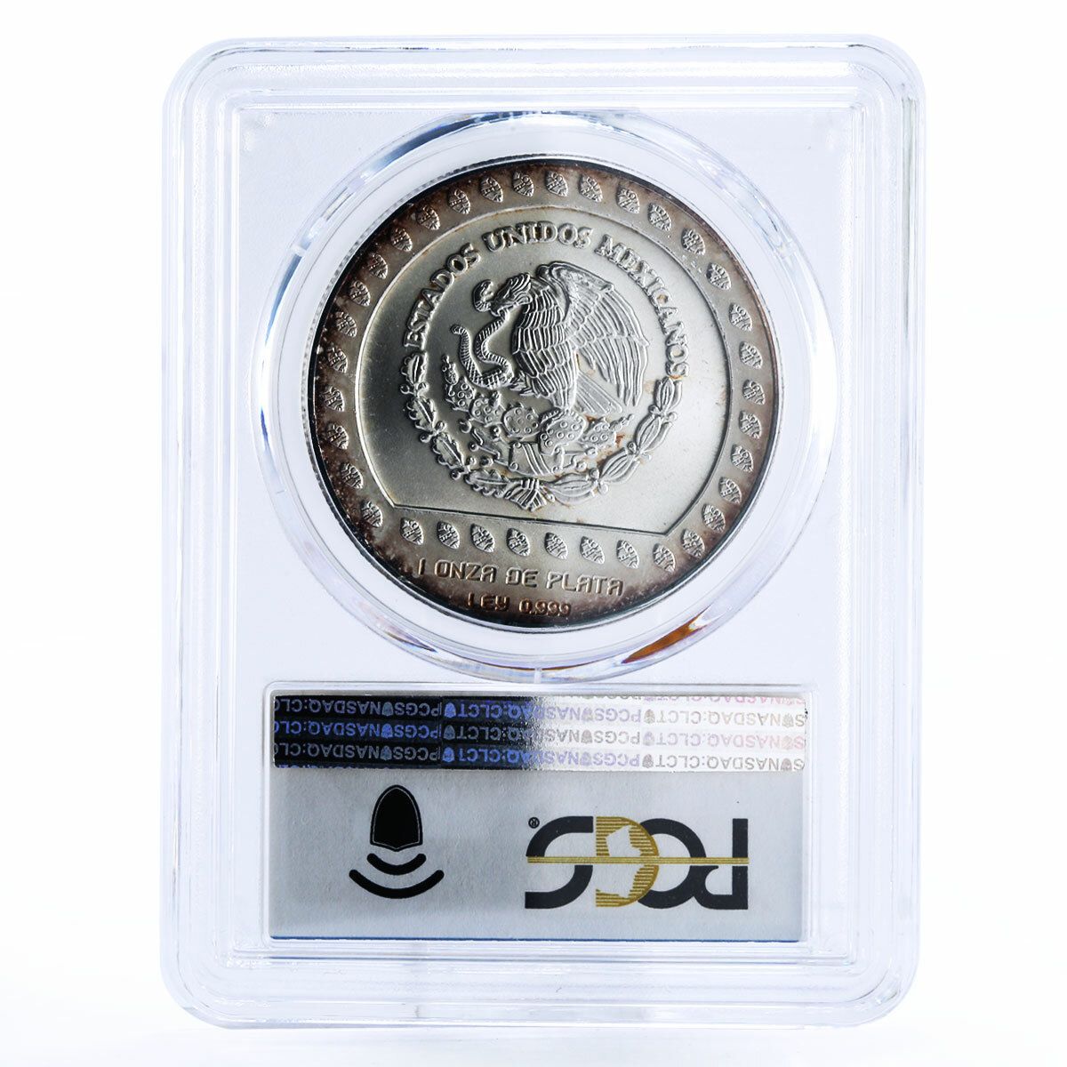 メキシコ 100 ペソ ゲレロ アギラ イーグル ウォリアー MS68 PCGS 銀貨