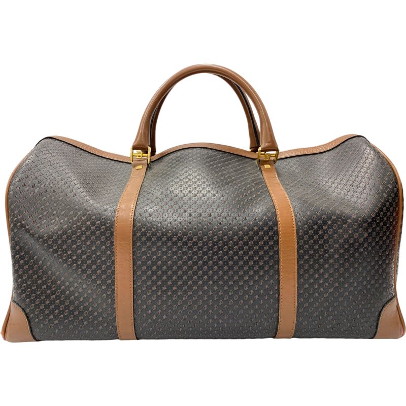 BALLY バリー PVC×レザー ボストンバッグ トラベルバッグ 旅行かばん