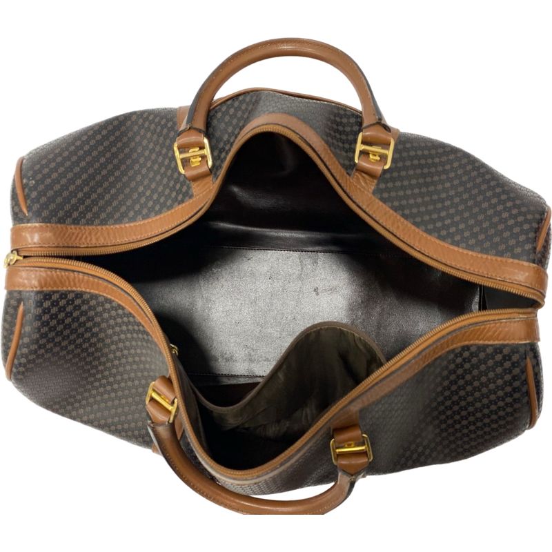 BALLY バリー PVC×レザー ボストンバッグ トラベルバッグ 旅行かばん