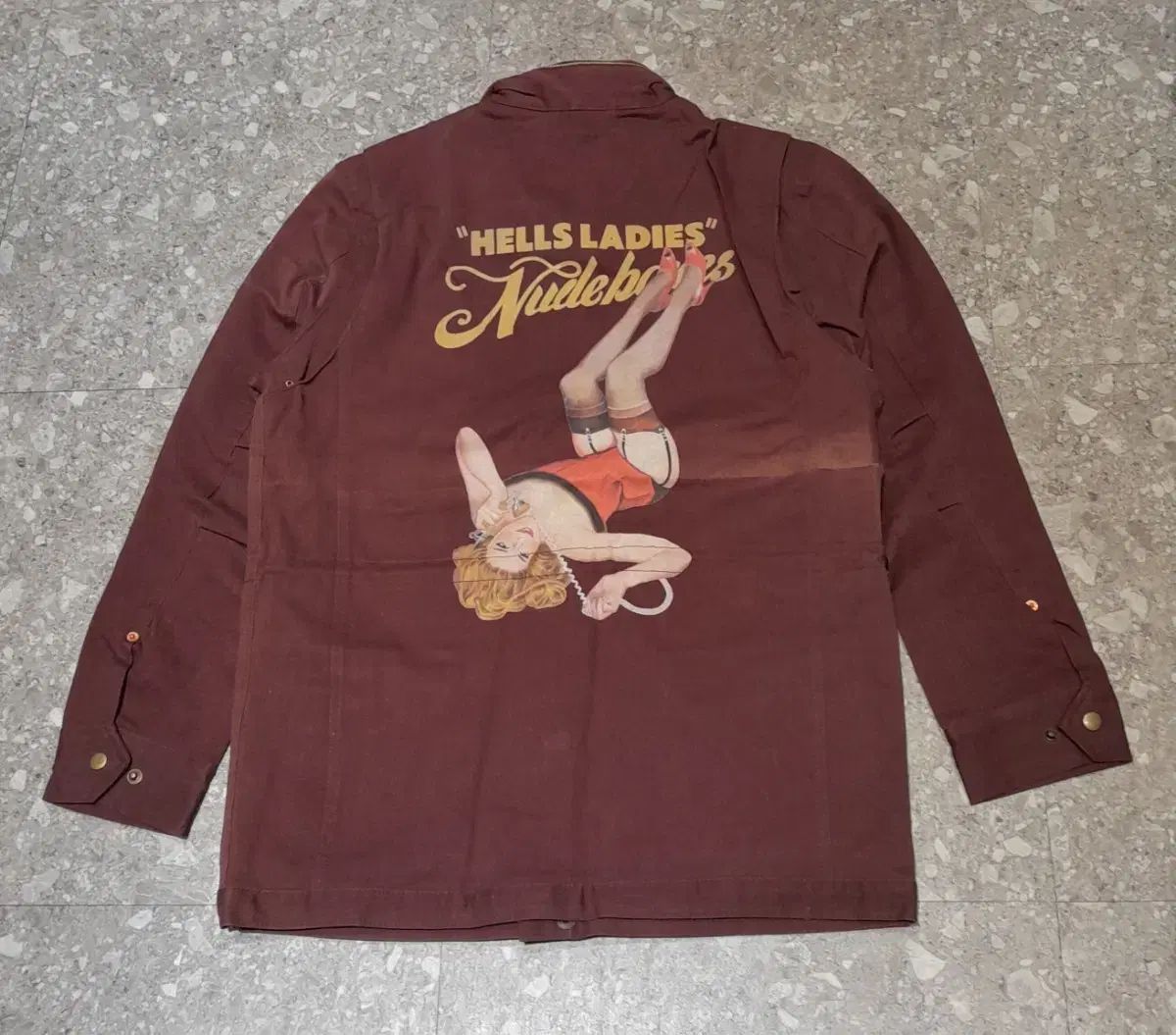 (新品) Nxde I love ボンズ M65 ベース ピン あんさんぶるスターズ！！(あんスタ) アップガール ジャケット (L)