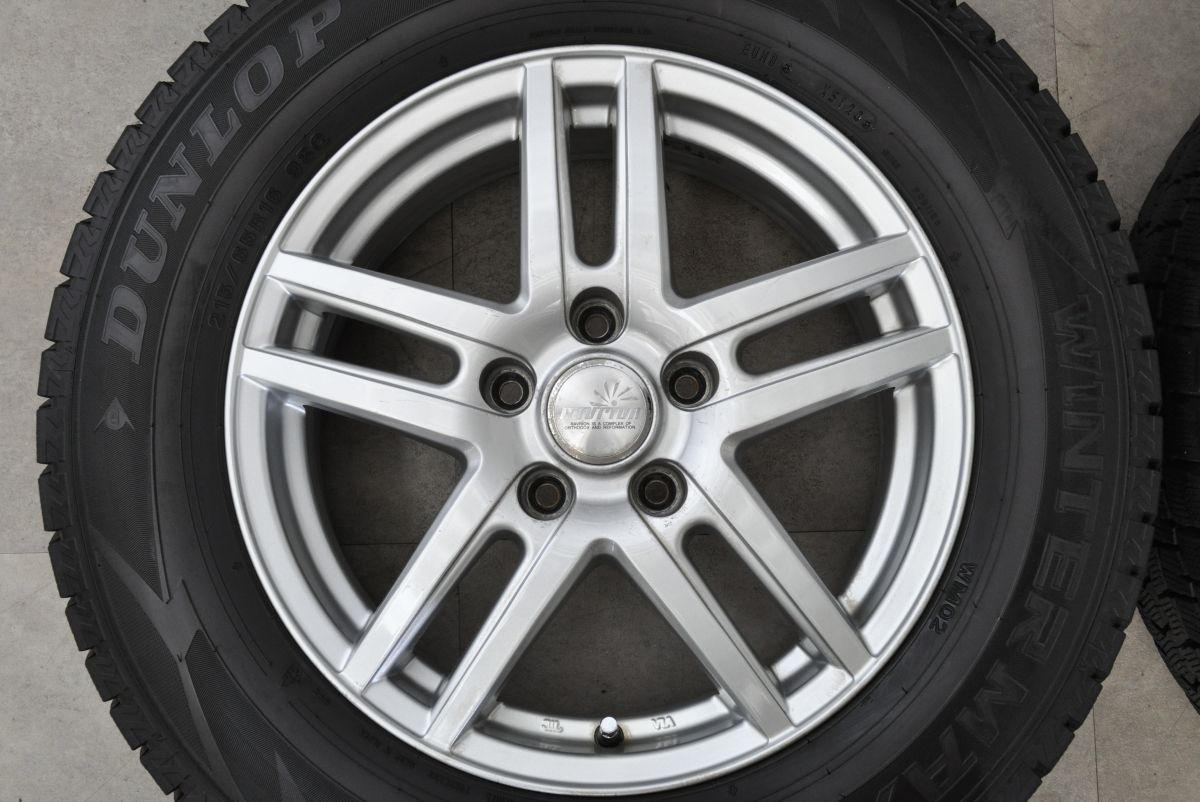  バリ溝 ravrion 16 in 6 5 J 40 PCD 114 3 ウィンターマックスWM 02 215 65 R ヤリスクロス エスティマ アルファード ヴェルファイア 16インチ タイヤ ホイールセット