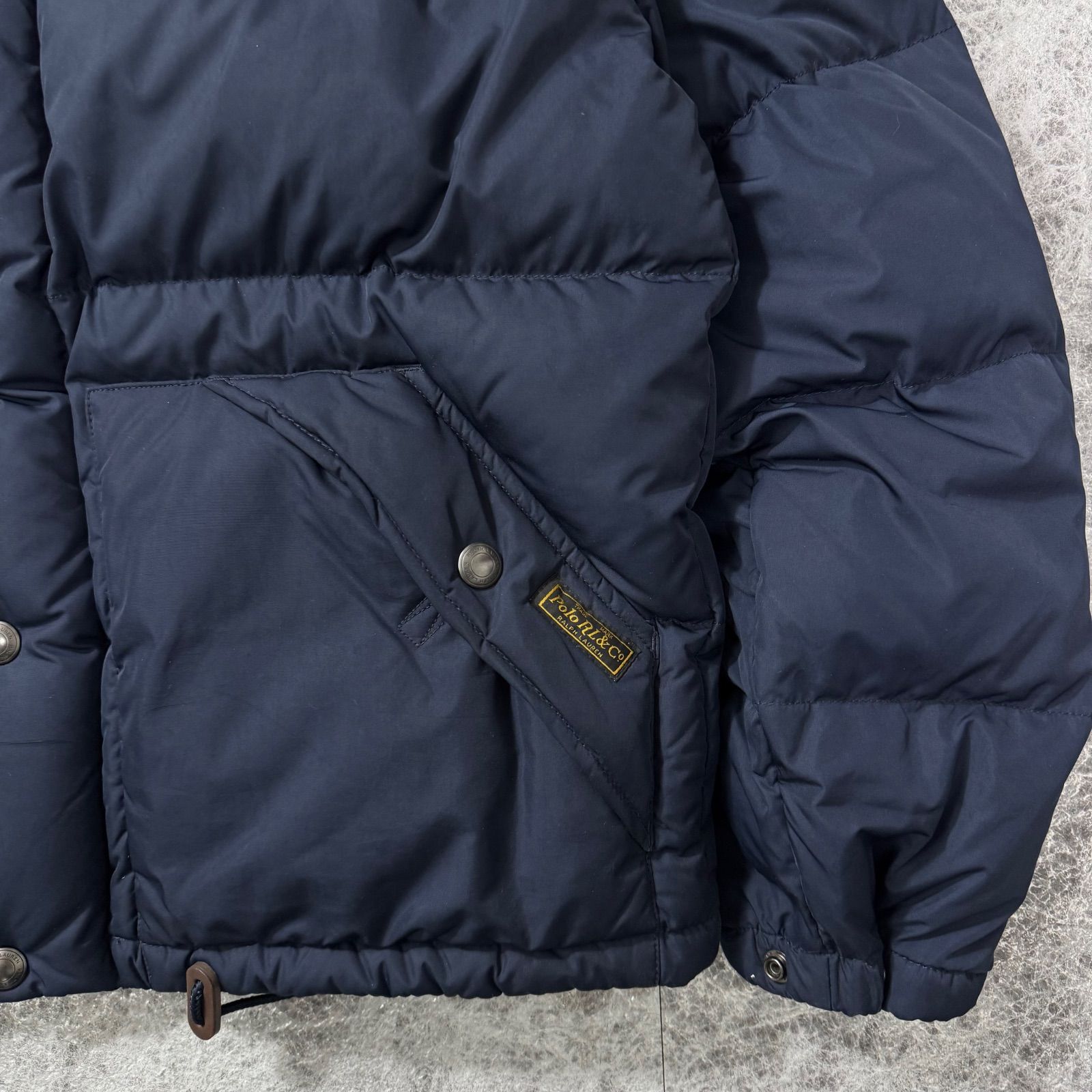 美品 POLO RALPH LAUREN ポロ ラルフローレン 肉厚 刺繍ロゴ フード