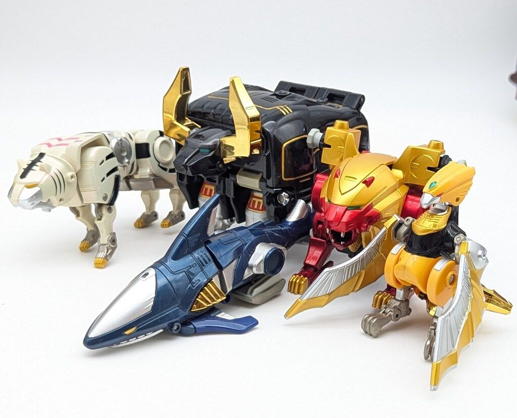 バンダイ DX超合金/ガオレンジャー 百獣戦隊ガオレンジャー 百獣合体DX