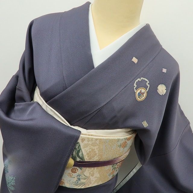 六花-RIKKA- 正絹 トールサイズ 源氏香 雪輪 宝尽くし 訪問着 着物