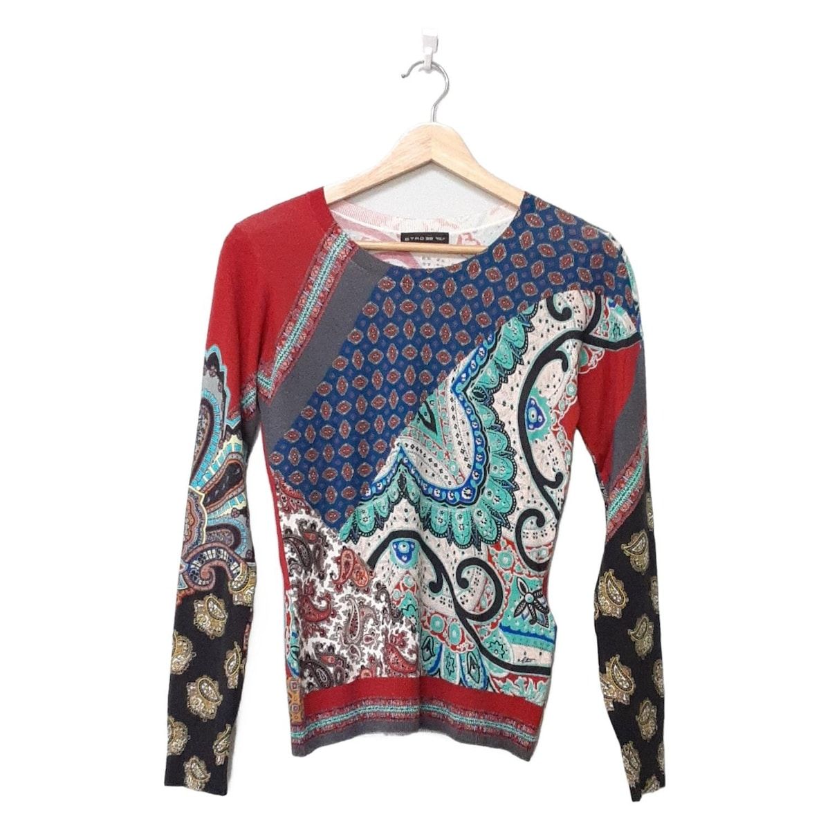 ETRO(エトロ) 長袖セーター サイズ38 S レディース美品 - ライトピンク