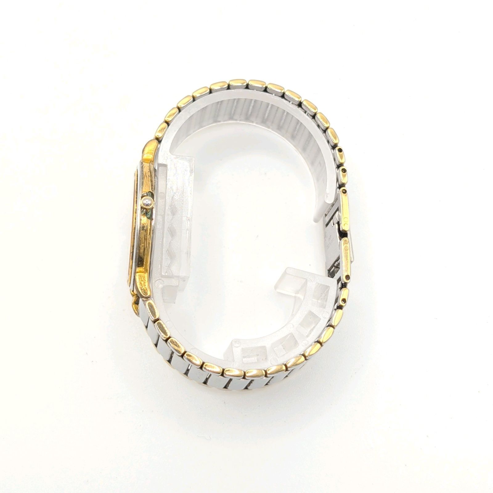 Yves Saint Laurent 4620-E62267 Watch QZ Ladies Gold Silver Combi