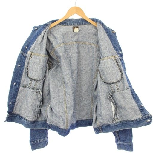 リー LEE 80-90's デニムジャケット Gジャン ジージャン XL 青 PATD