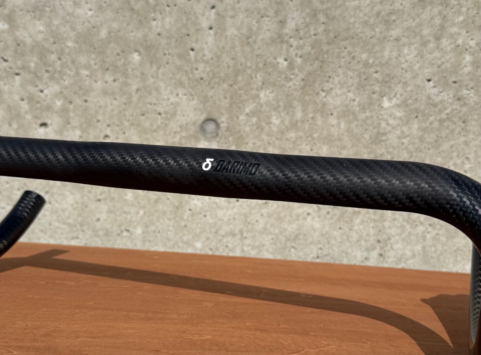 美品】Darimo Ellipse カーボンハンドル 420mm 超軽量 ハンドメイド