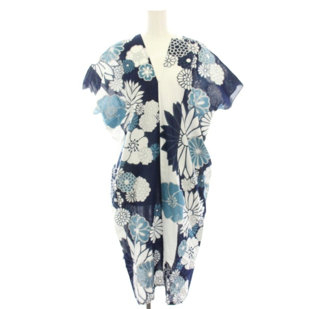 ソウソウ SOU SOU タグ付き 長方形衣 二つ身 金襴緞子 涼 ワンピース