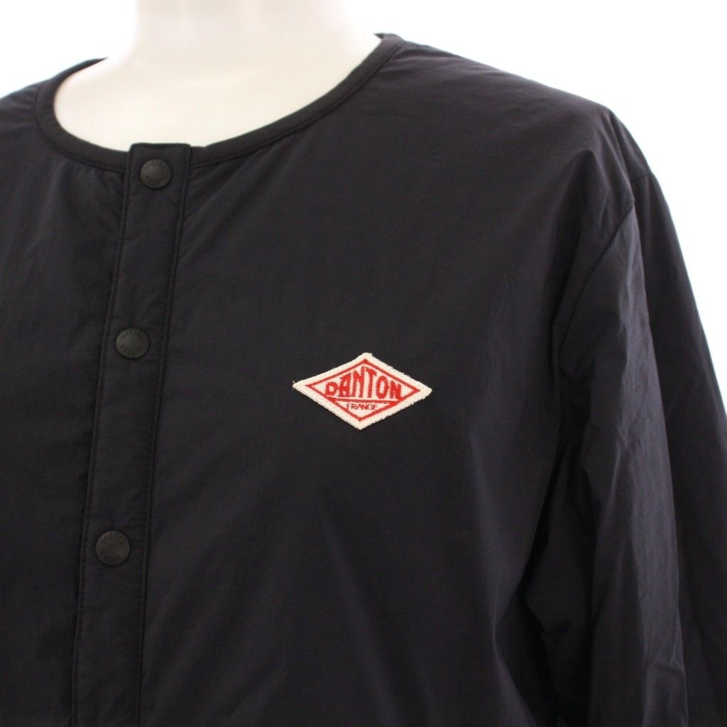 DANTON／ インサレーション ジャケット ノーカラー ナイロン　36サイズ ダントン DANTON インサレーション ノーカラー ストレッチナイロン