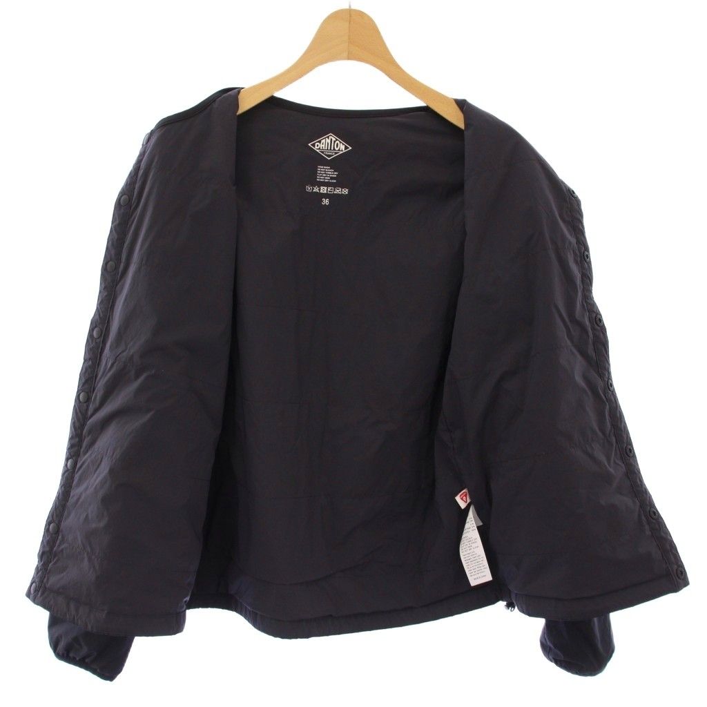 ダントン DANTON インサレーション ノーカラー ストレッチナイロン