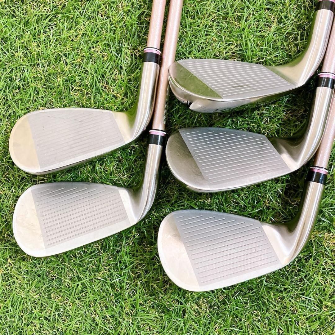 良品 XXIO MP1200 ゼクシオ レディースアイアン 5本 初心者 右 L