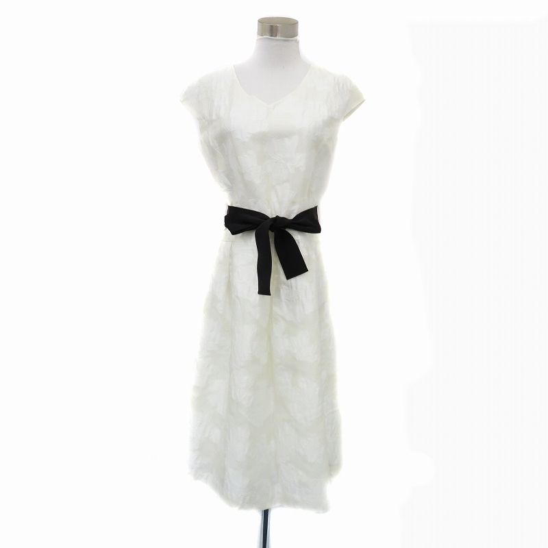 オースチン リード Austin Reed ワンピース Vネック 半袖 ロング丈