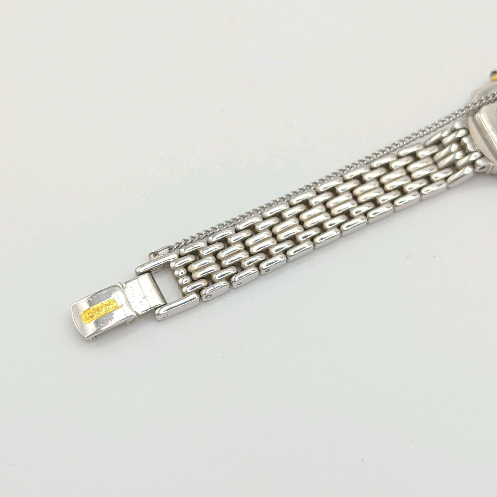 RADO DIASTAR QZ Ladies Octagon Dia Bezel Gold Silver Combi Y2K 00S