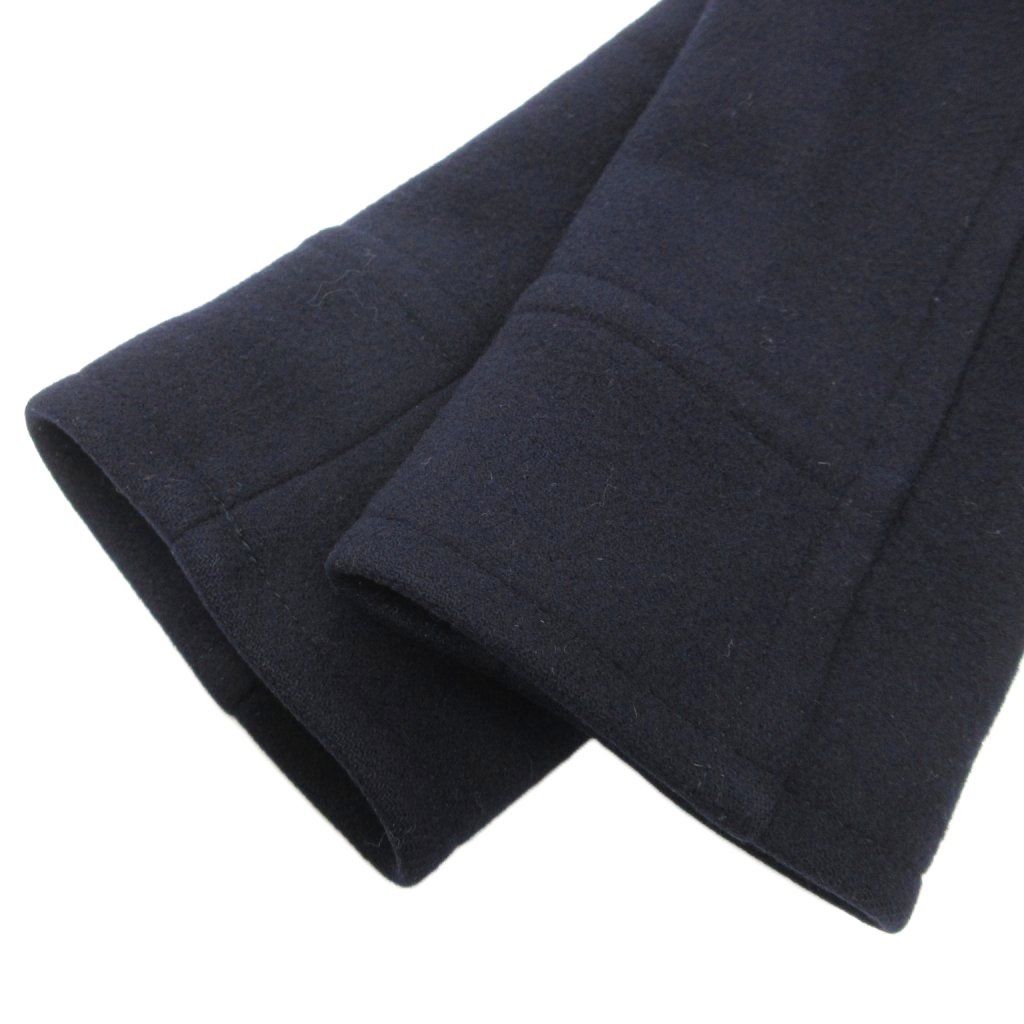 サイ ベーシックス SCYE BASICS ピーコート Pコート カシミヤ混 38 紺