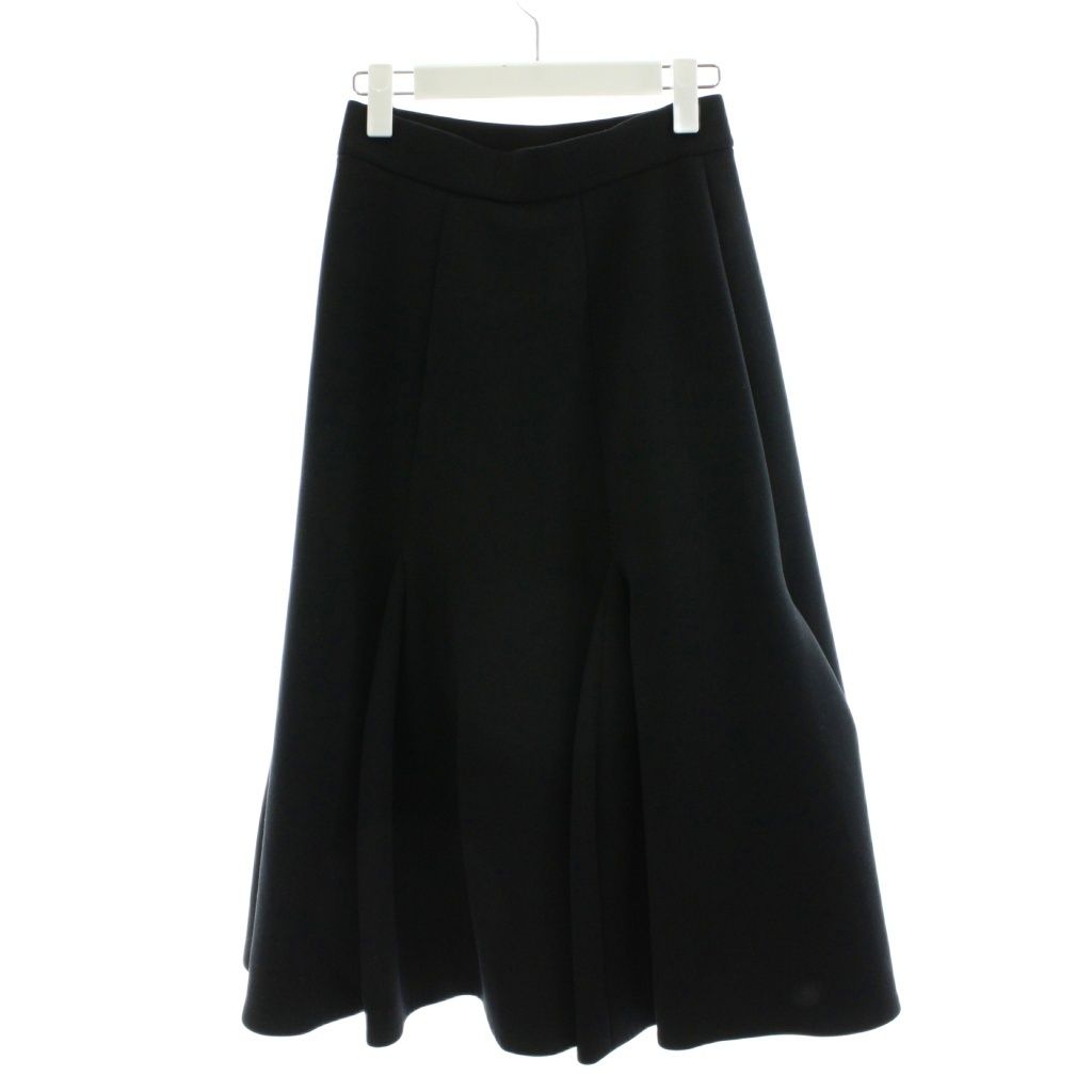 ランバンオンブルー LANVIN en Bleu ダンボールニット タックヘム