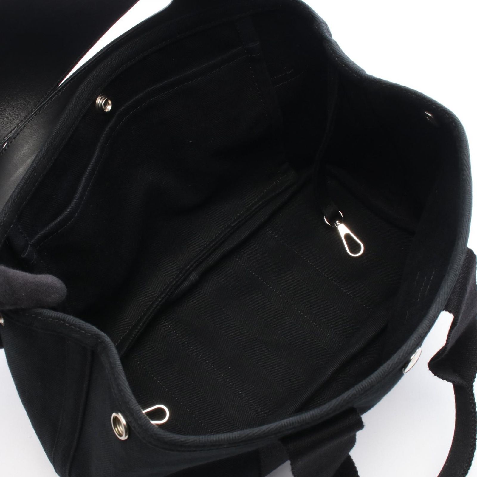 エルメス HERMES ハンドバッグ ヴァルパライソPM ブラック レザー