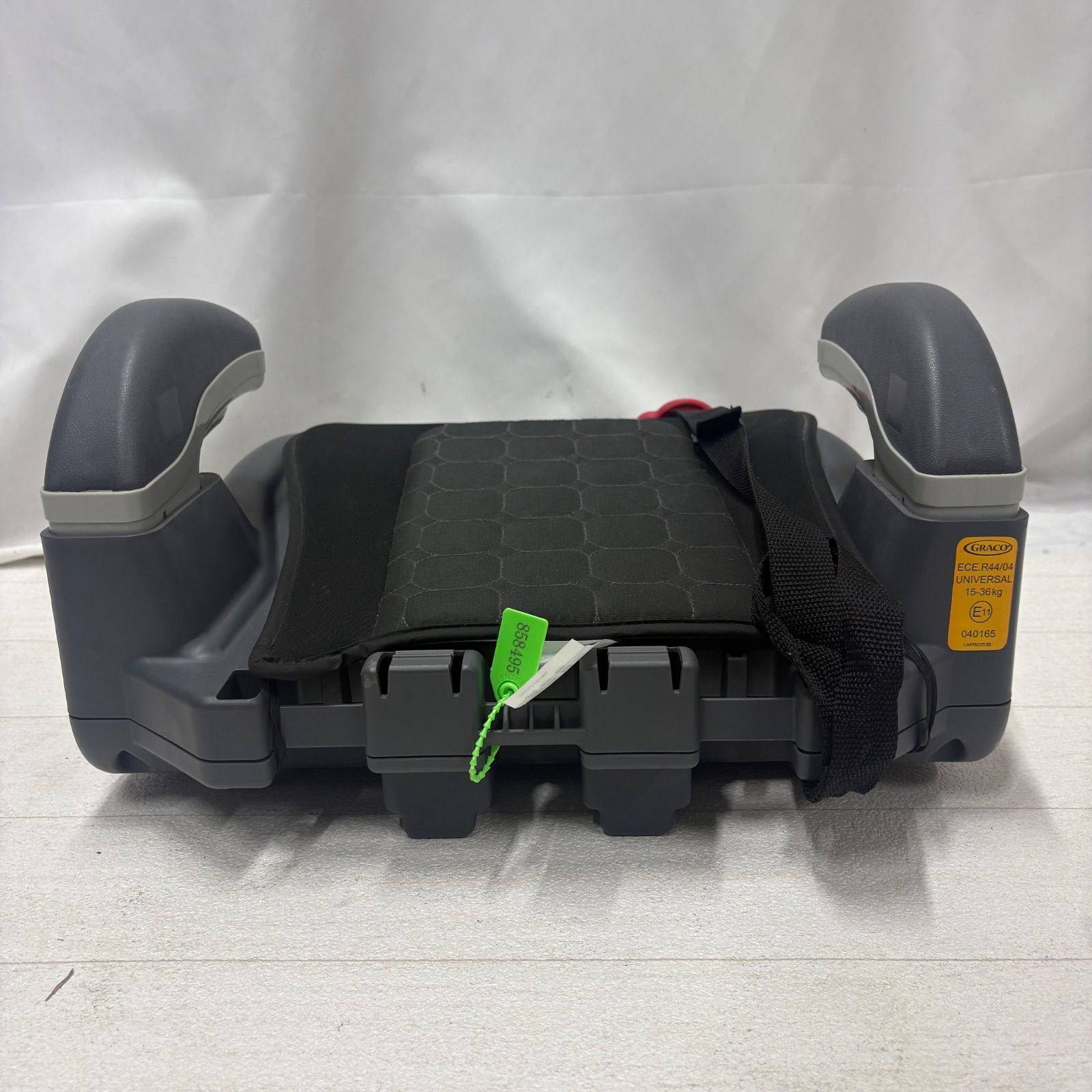 GRACO ジュニアシート ブースターシート カップホルダー付 ブラック