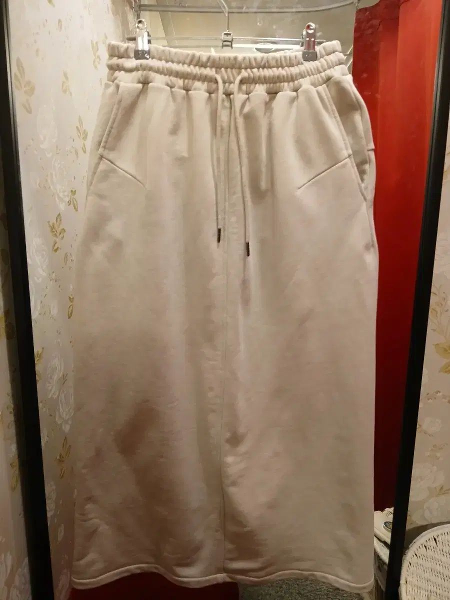 7 6 STUDIO TOMBOY スタジオトムボーイ アイボリー バンディング ロング スカート