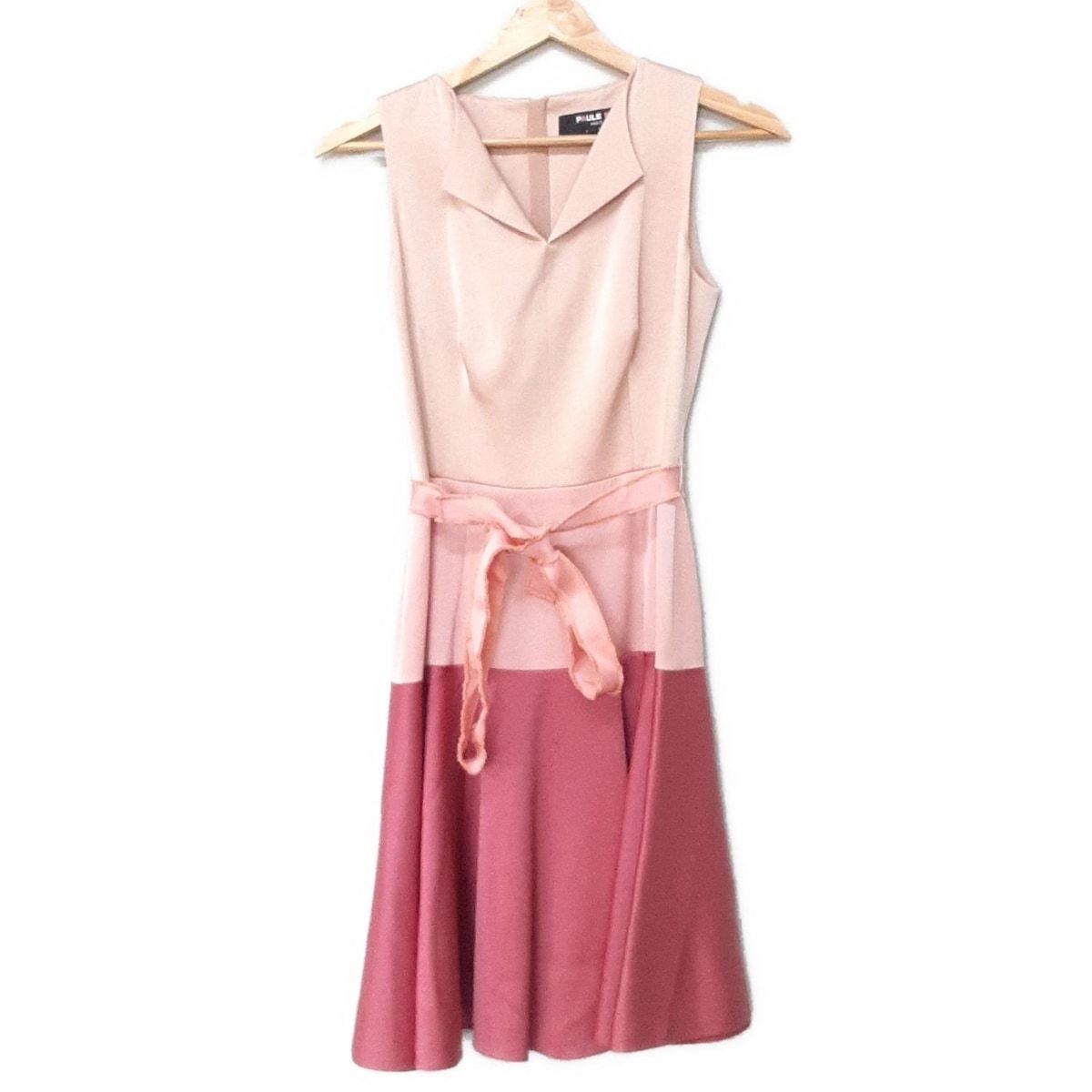 PAULEKA(ポールカ) ワンピース サイズ36 S レディース美品 - ピンク