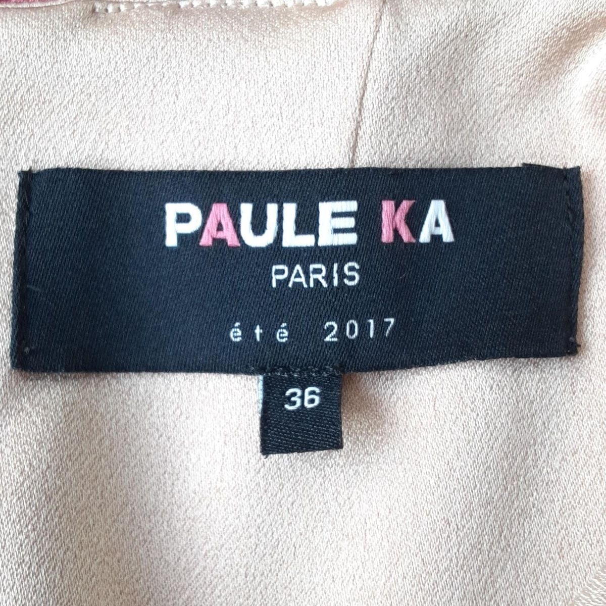 PAULEKA(ポールカ) ワンピース サイズ36 S レディース美品 - ピンク