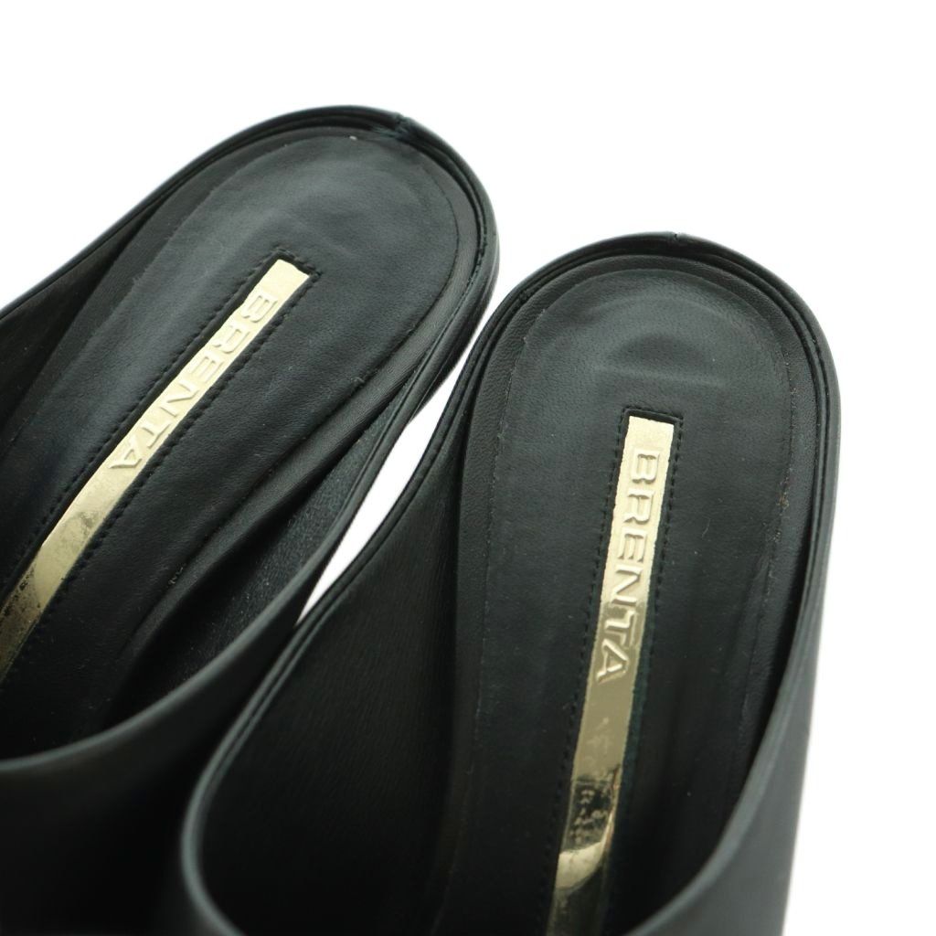 ブレンタ BRENTA カバーミュール サンダル AP STUDIO取扱 36 黒