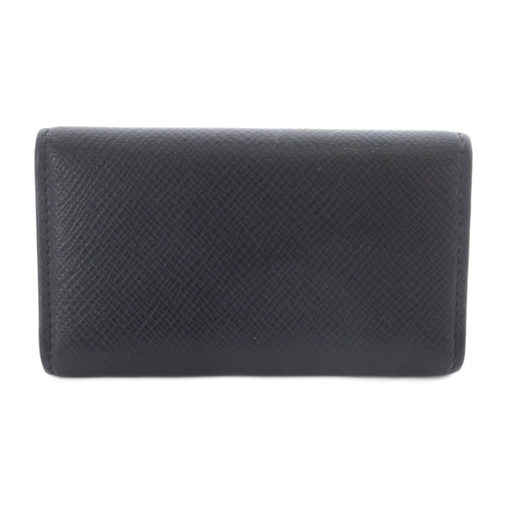 SMYTHSON(スマイソン)キーケース　ブラック スマイソン smythson キーケース レザー ロゴ 黒 - メルカリ