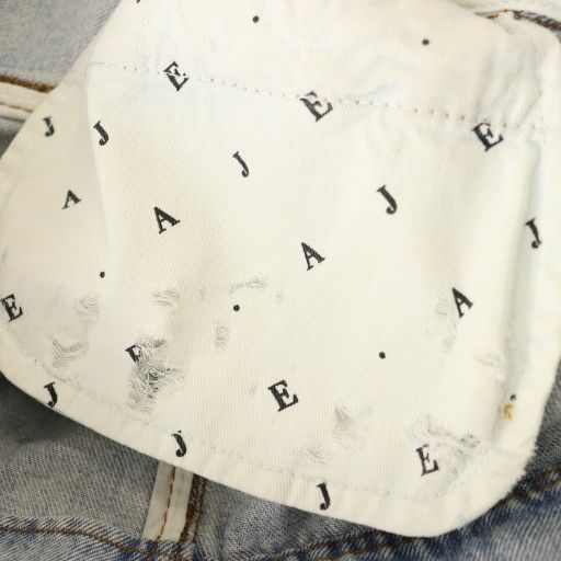 aje デニムミニワンピース