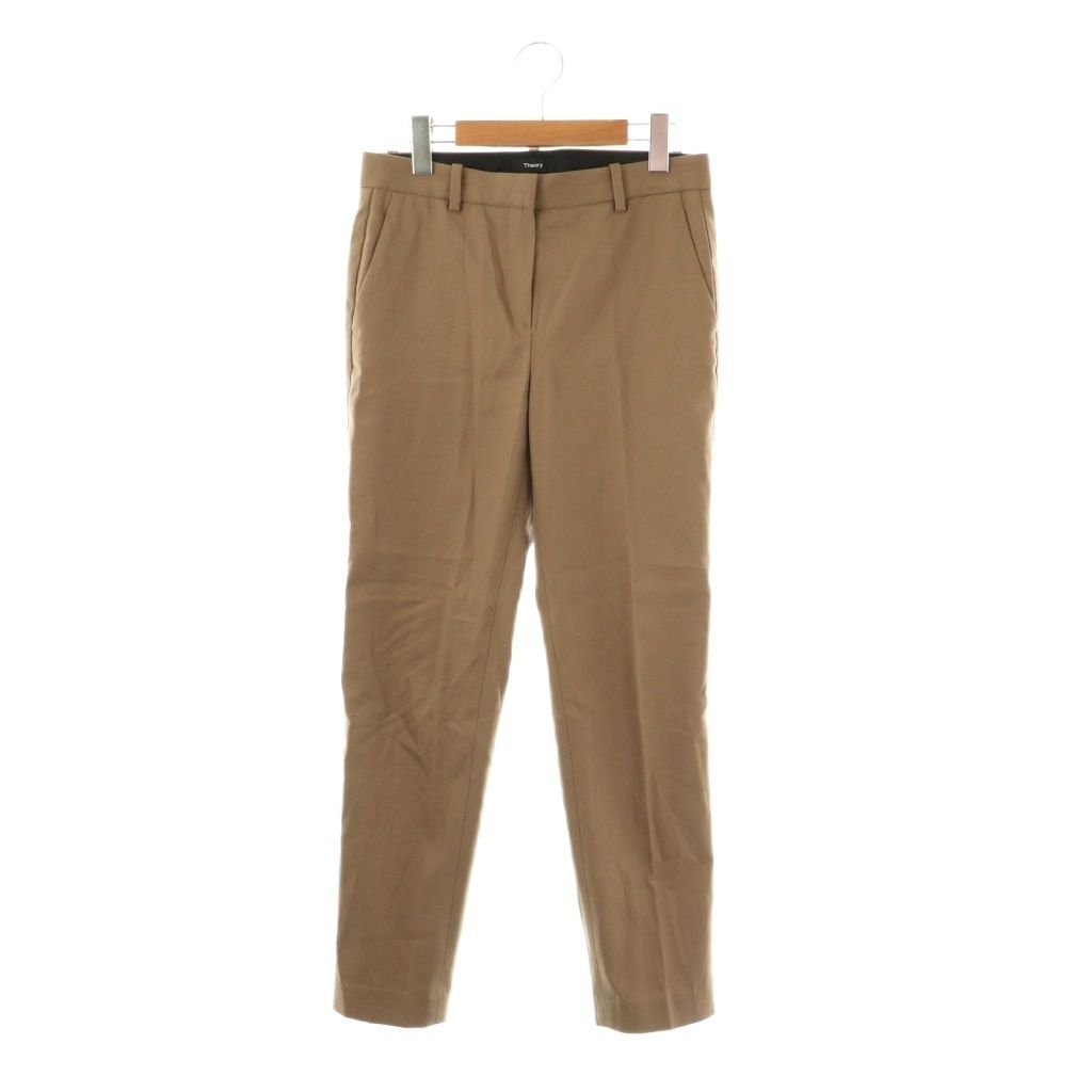 セオリー Theory STRETCH CANVAS スーツ セットアップ ノーカラー