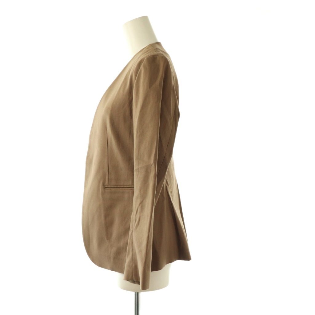 セオリー Theory STRETCH CANVAS スーツ セットアップ ノーカラー