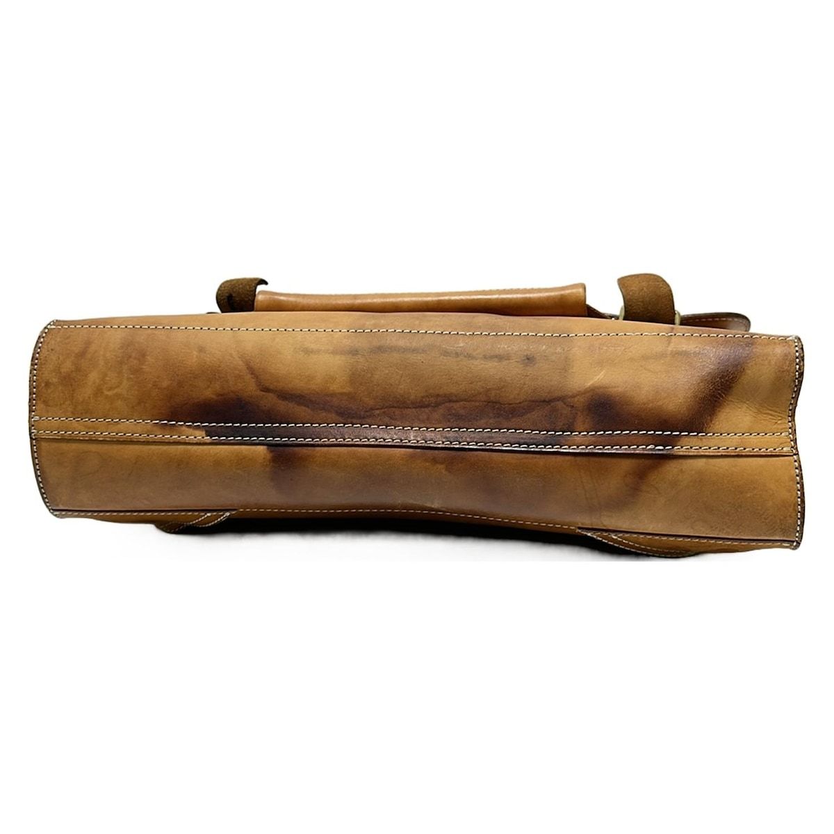 BREE(ブリー) ビジネスバッグ - ライトブラウン 本体ロックなし レザー