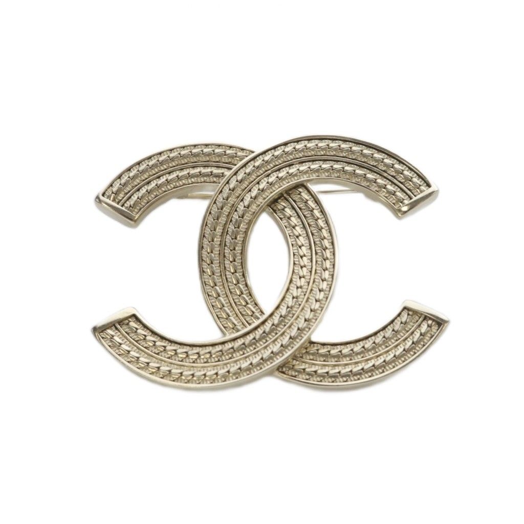 シャネル CHANEL 24年 A24B ココマーク ブローチ ゴールド色 - メルカリ