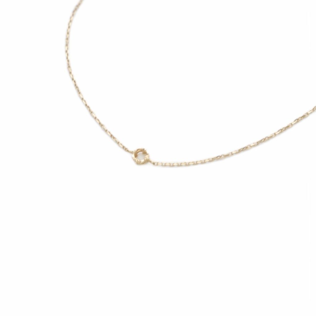 アガット agete ダイヤモンド ブレスレット 0.02ct K10 イエロー