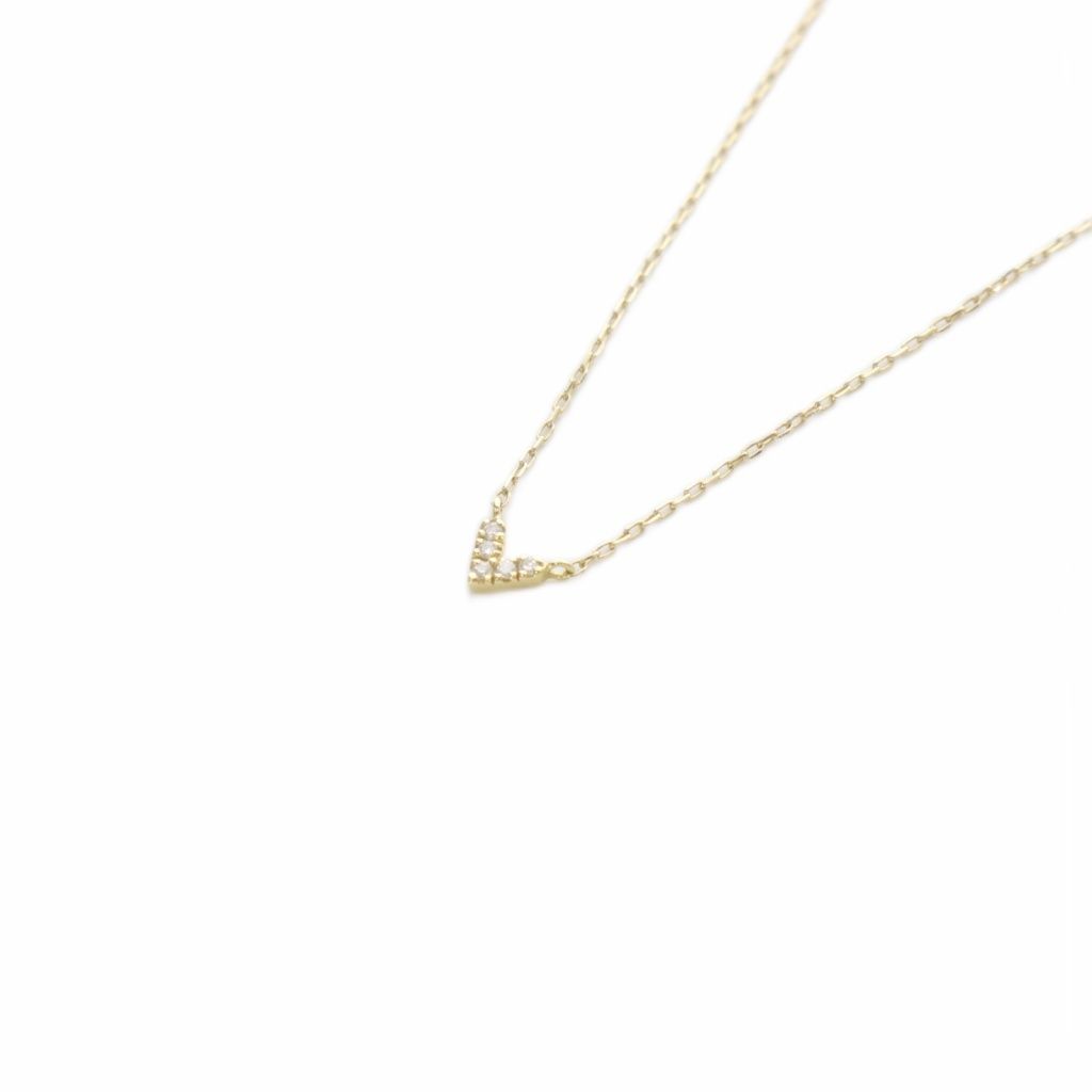 アーカー AHKAH Vチェーン K18 ネックレス ゴールド - メルカリ