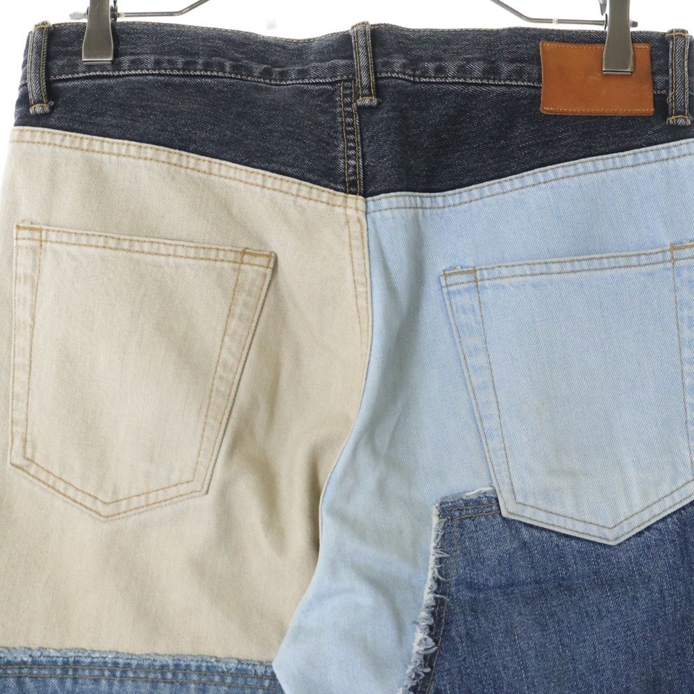 KHOKI (コッキ) 23SS Multi Denim Pants 再構築マルチデニムパンツ 