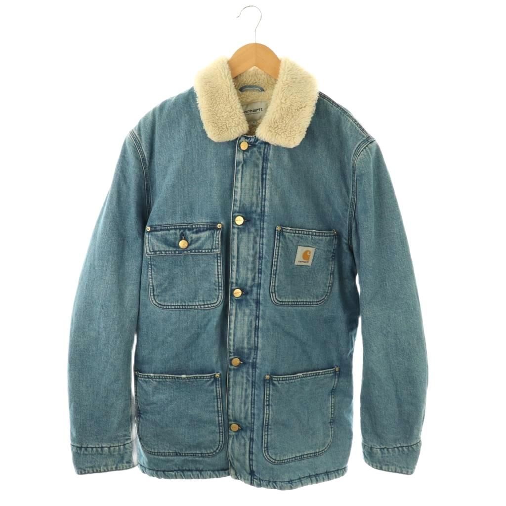 カーハート carhartt PHOENIX COAT ボア デニムジャケット XL ブルー