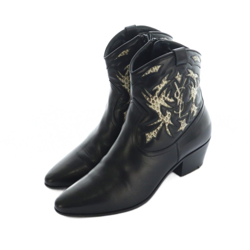 SAINT LAURENT PARIS サンローラン パリ ウェスタンブーツ42 サンローラン パリ SAINT LAURENT PARIS ウエスタンショートブーツ