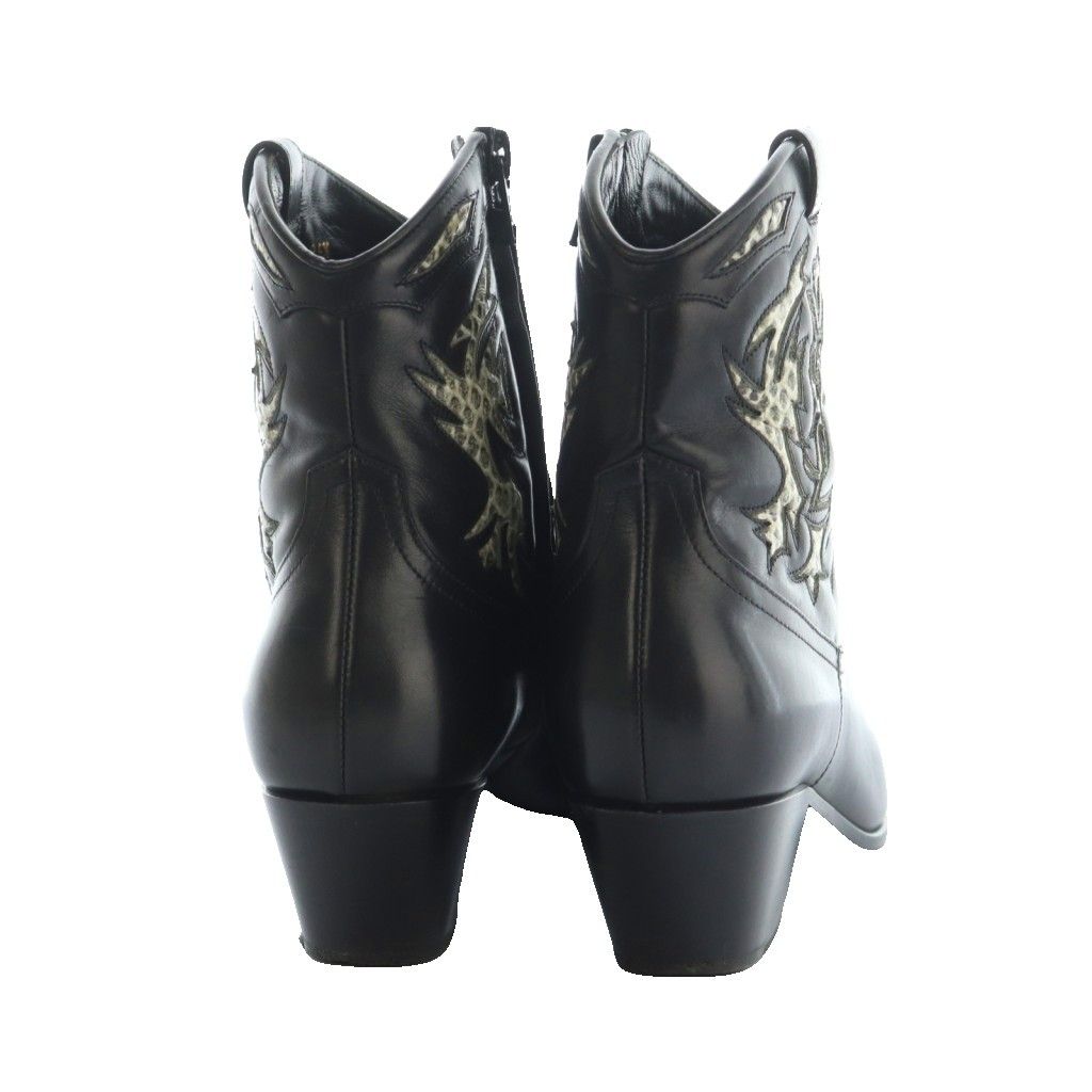 サンローラン パリ SAINT LAURENT PARIS ウエスタンショートブーツ