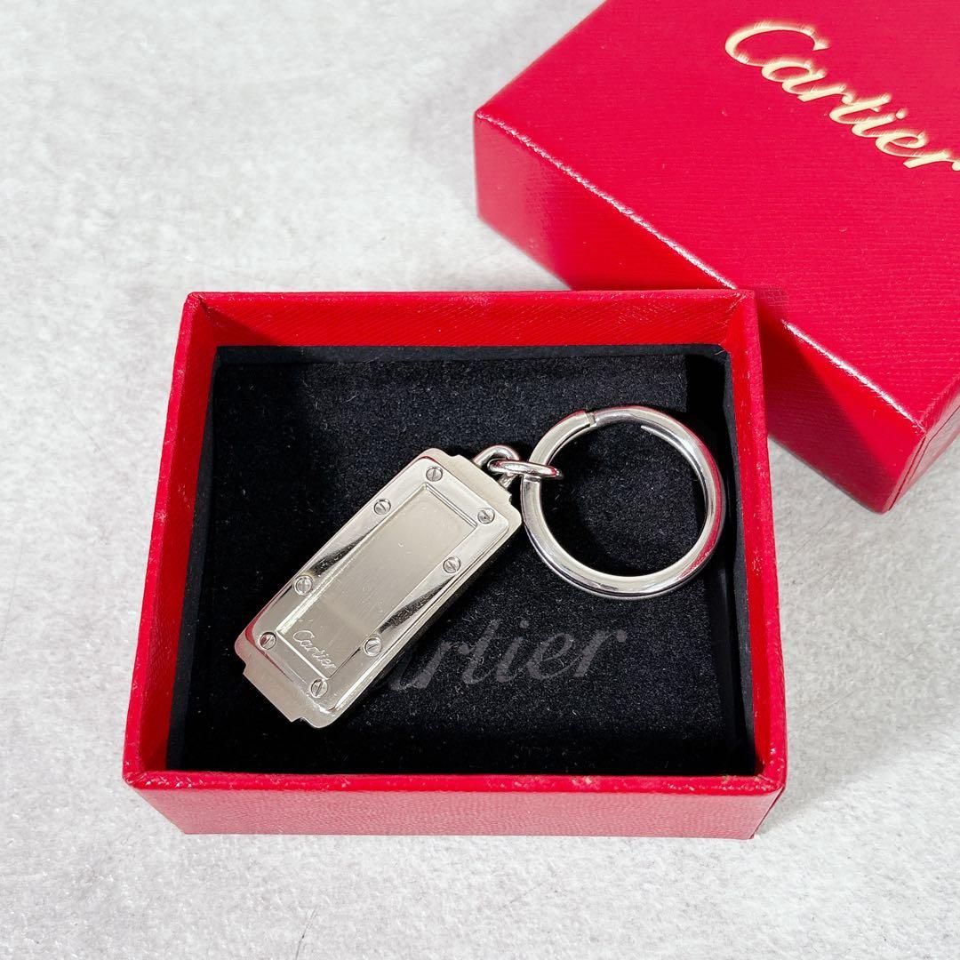 V419 Cartier カルティエ キーホルダー キーリング 化粧箱 - メルカリ
