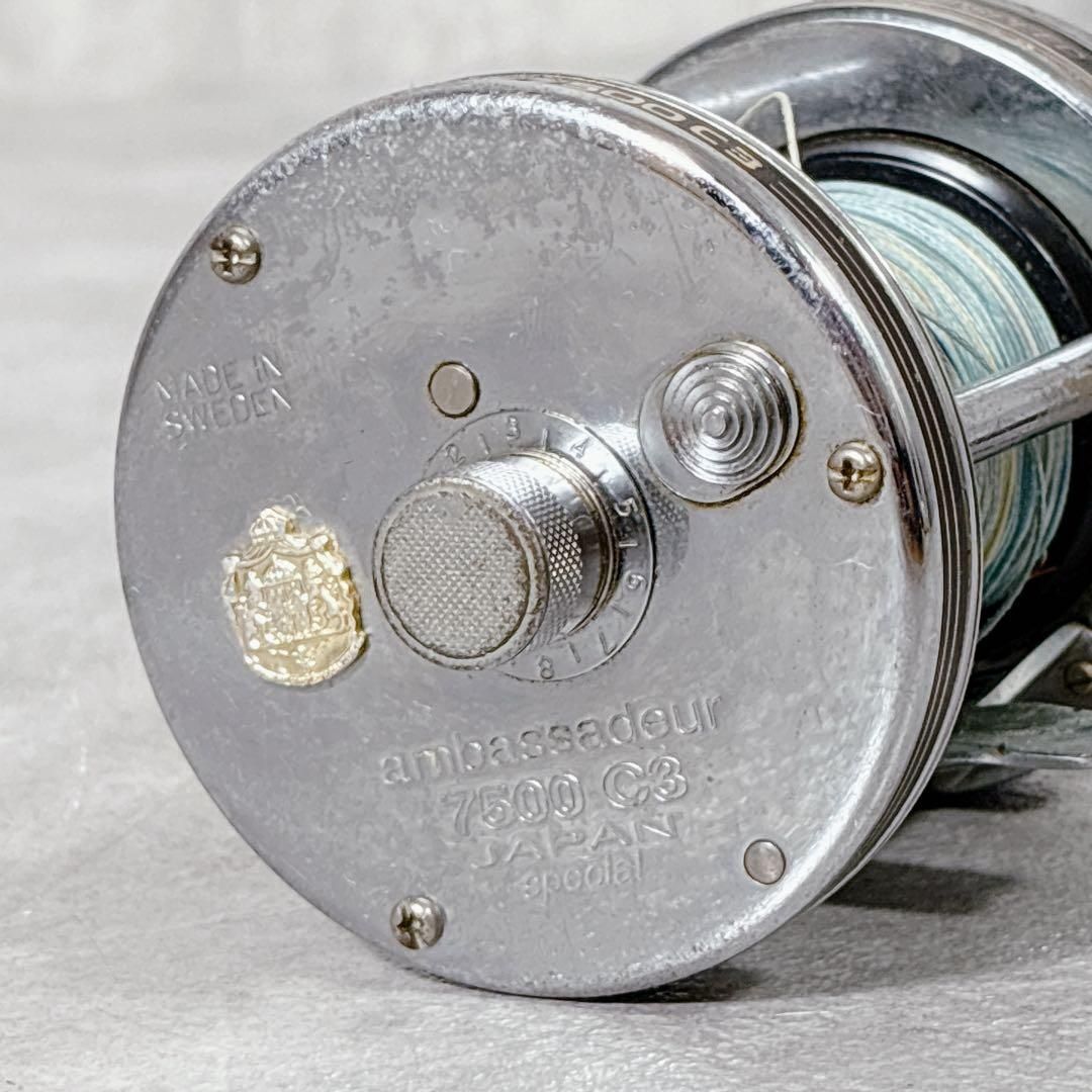 V425 Abu Garcia アンバサダー 7500C3 リール 釣具 釣り - メルカリ