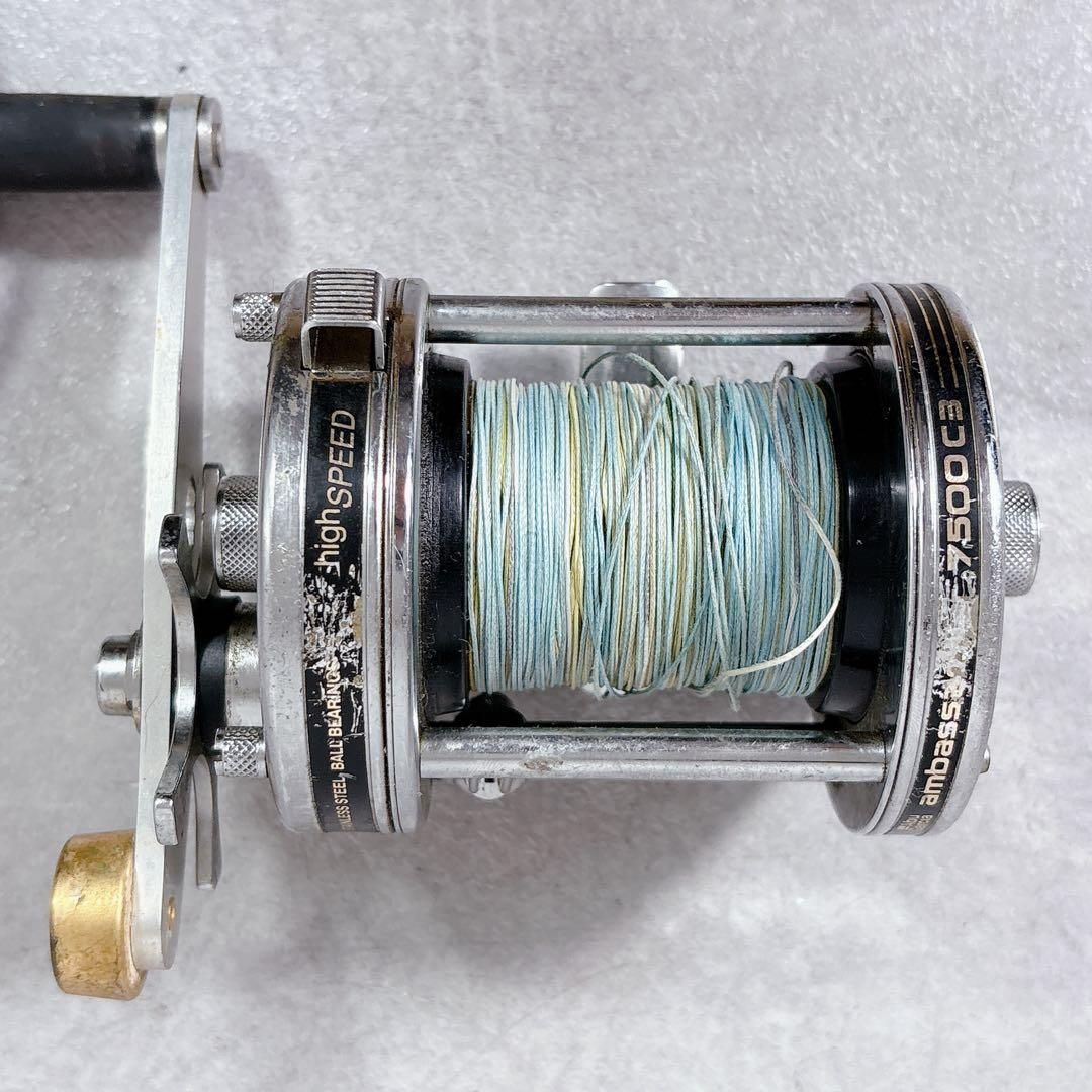 V425 Abu Garcia アンバサダー 7500C3 リール 釣具 釣り - メルカリ