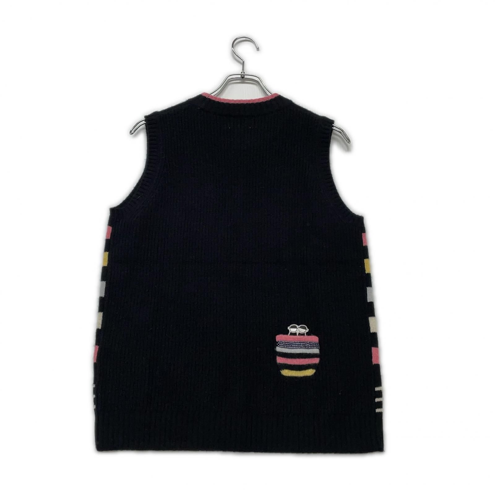 Picone Club ニットベスト サイズI 39000円＋税タグ付き 美品】ピッコーネクラブ 未使用タグ付き PICONE ピッコーネ ニットベスト サイズ1