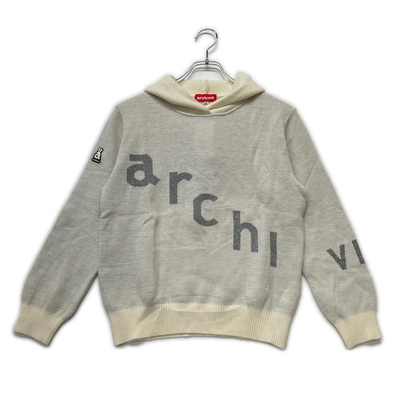 中古 レディース アルチビオ archivio セーター 36(S) 白 パーカー