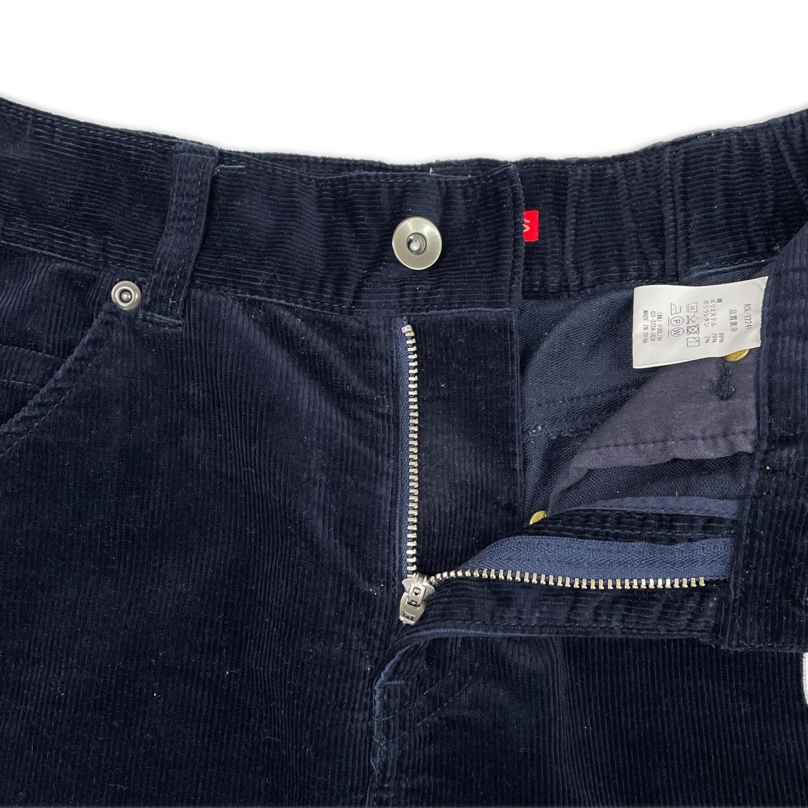 中古 レディース ラフ＆スウェル rough&swell スカート S ネイビー