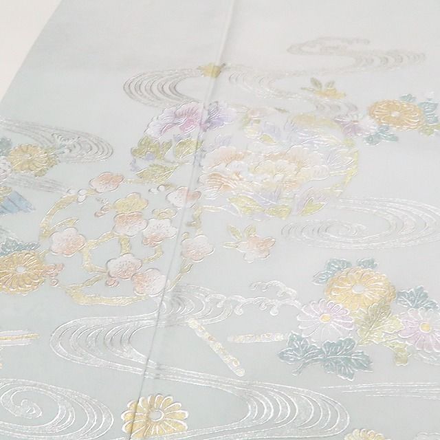 ❁tomihisa❁新品 二代目 和田光正 落款 金彩友禅 お仕立て上がり品“志