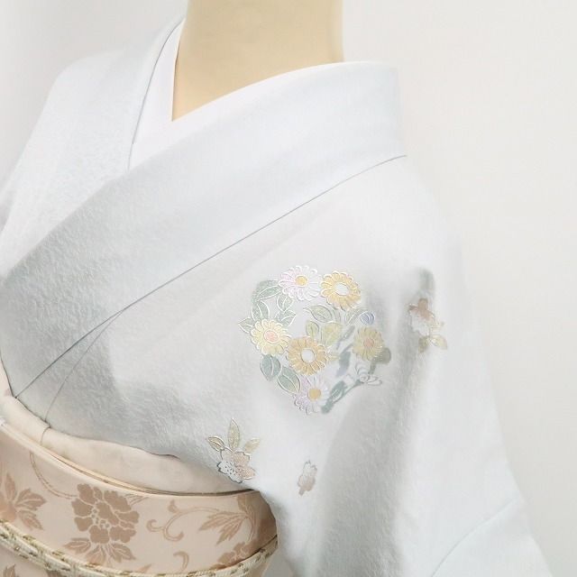 ❁tomihisa❁新品 二代目 和田光正 落款 金彩友禅 お仕立て上がり品“志