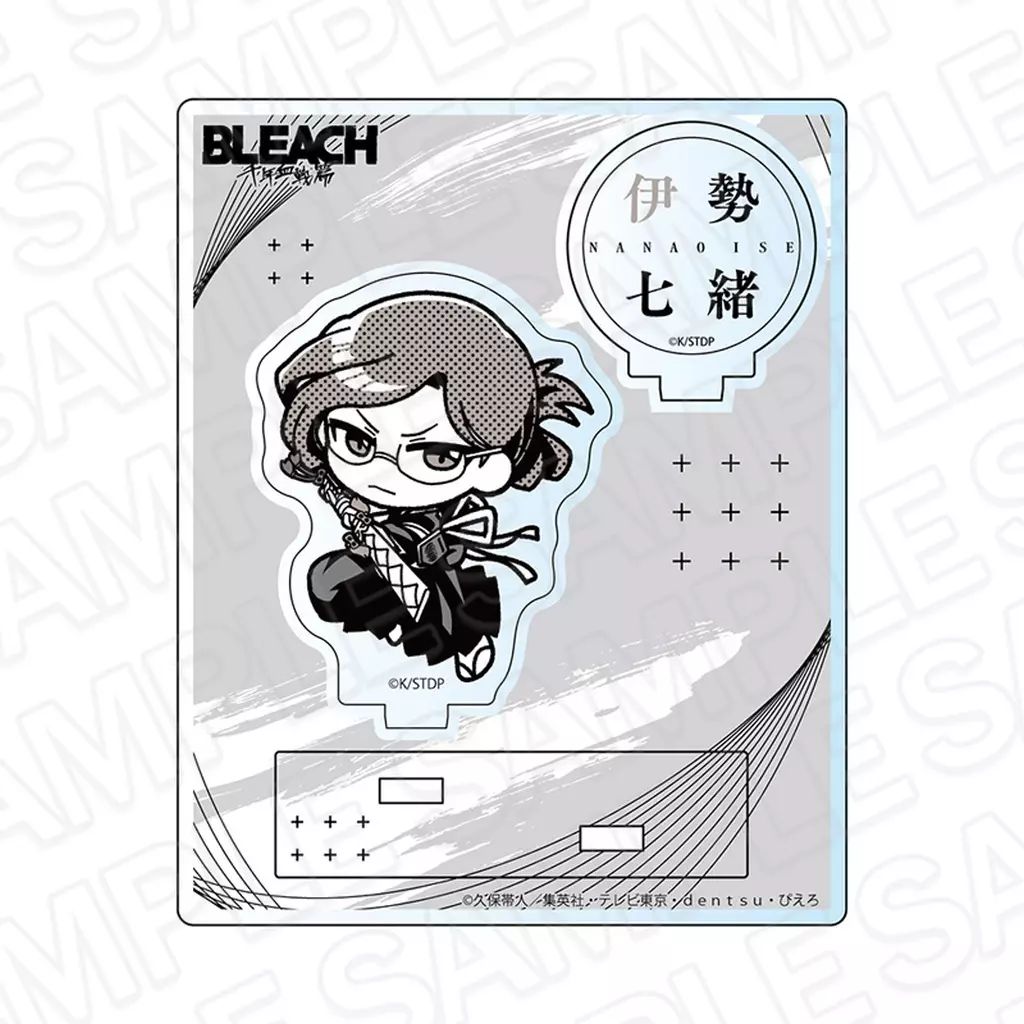 BLEACH MONOCOLOR THEキャラ 伊勢七緒 池袋parco B賞 中古】アクリルスタンド・アクリルパネル 伊勢七緒 アクリルスタンド
