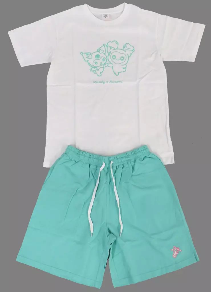 中古】衣料雑貨 ダヒョン セットアップ DAVELY×こぎみゅん ホワイト