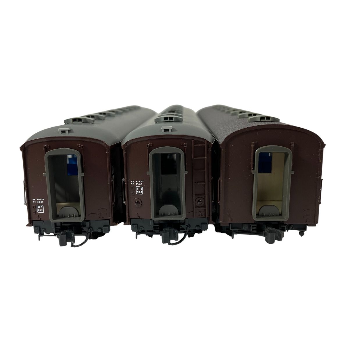 KATO 1 506 514 512 オハフ33 オハ35 スハ43 客車 茶色 3両セット HOゲージ 鉄道模型